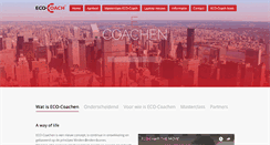 Desktop Screenshot of eco-coach.nl